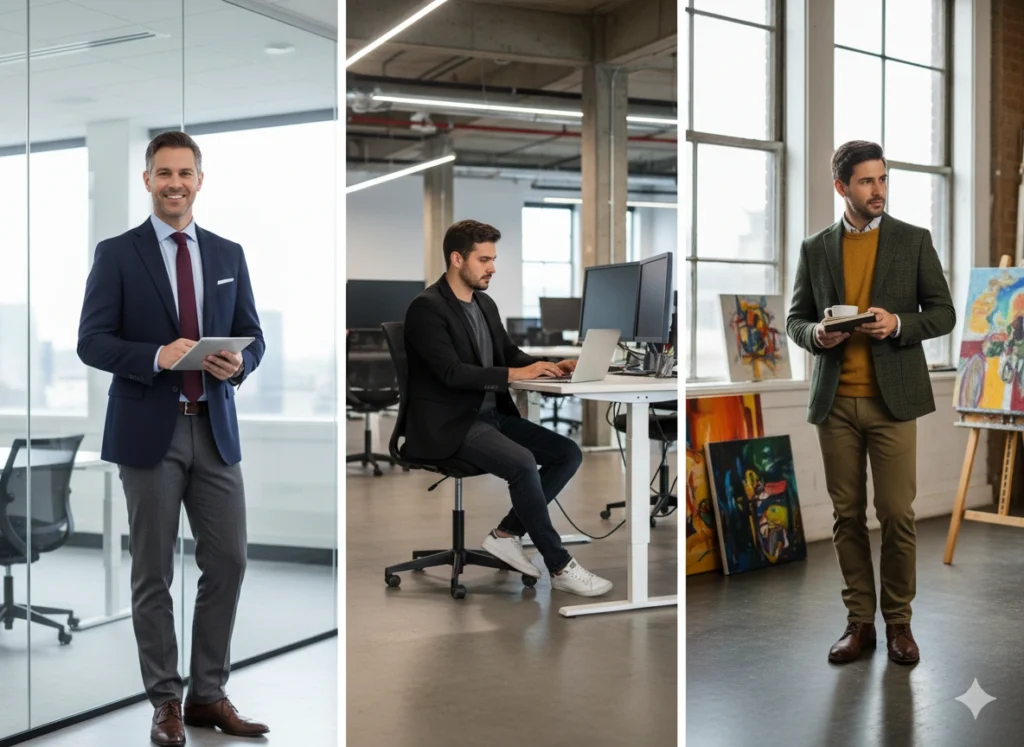 Adapting Business Casual for Different Industries