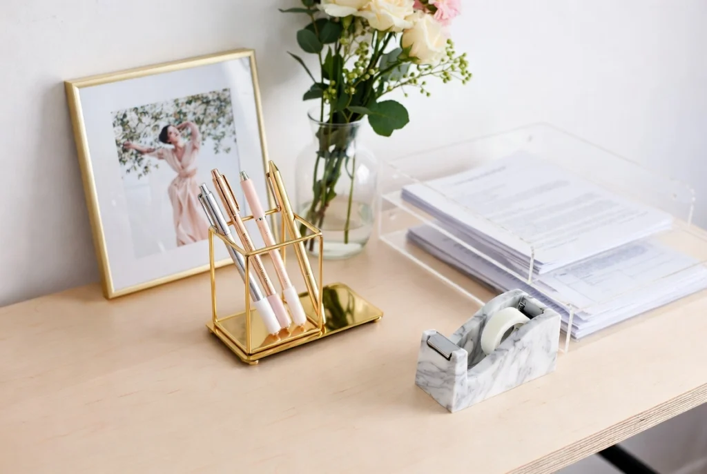 Desk Surface Organization
