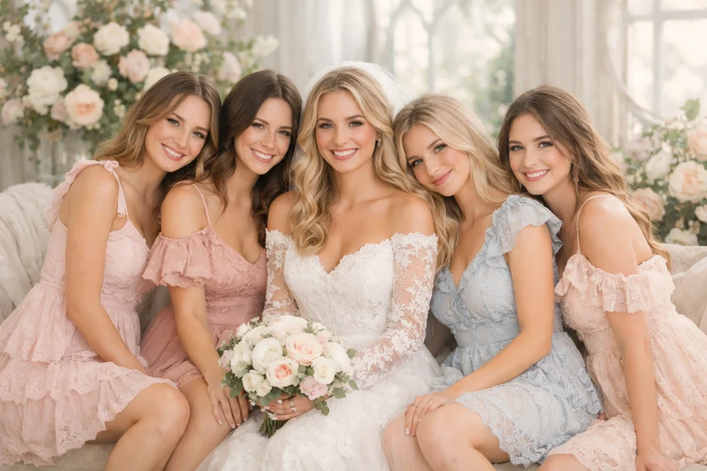 Romantic Lace and Ruffles