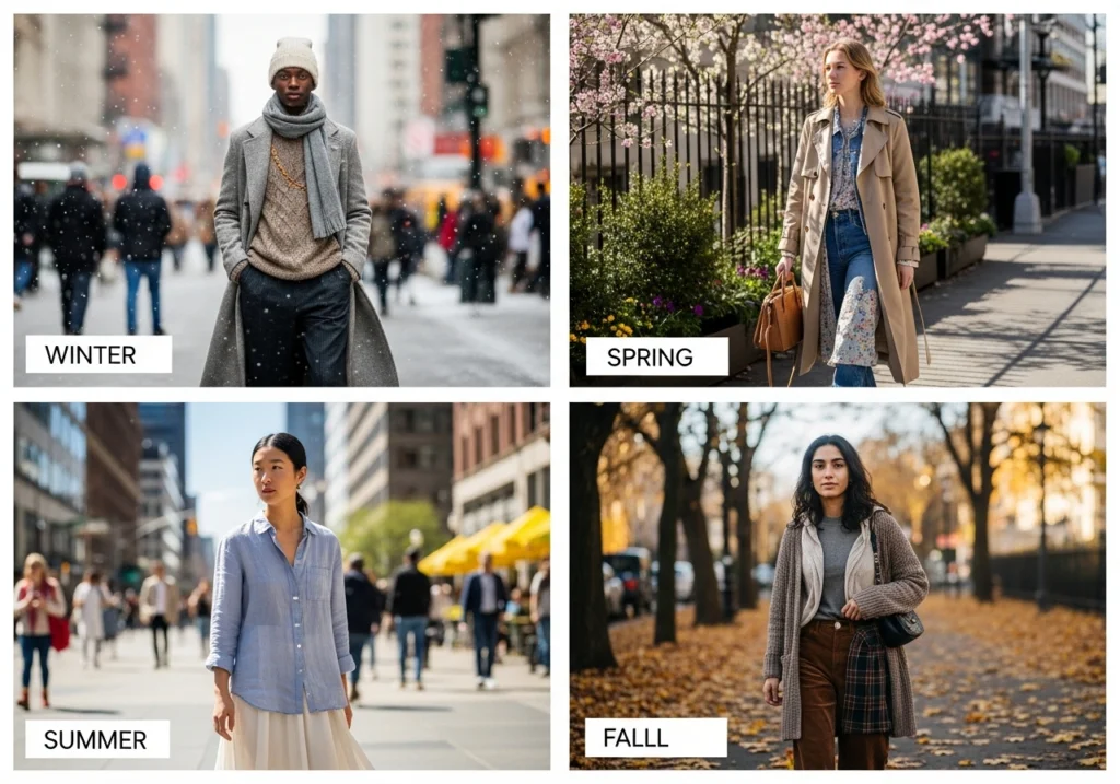 Seasonal Street Style Adaptations