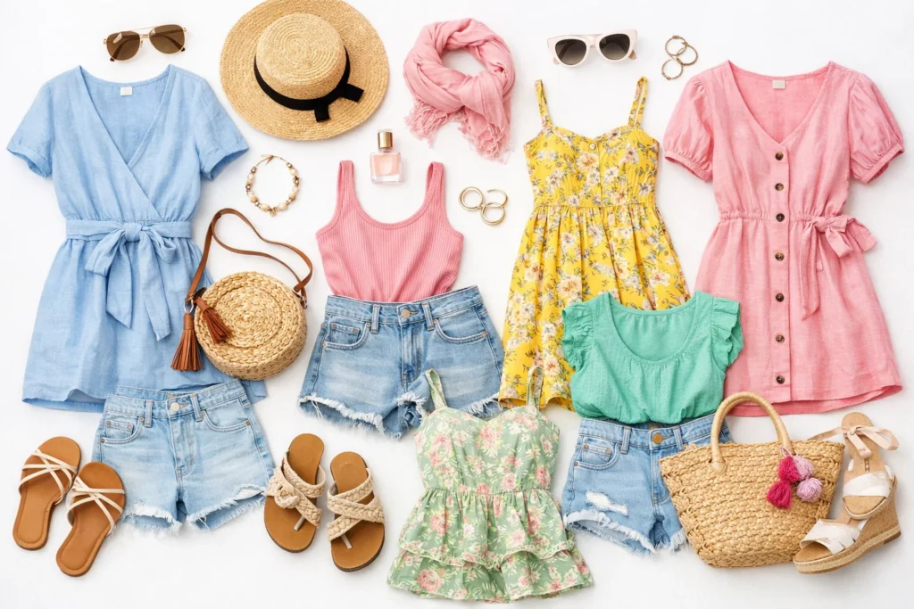 Spring Outfits for Mexico Travel