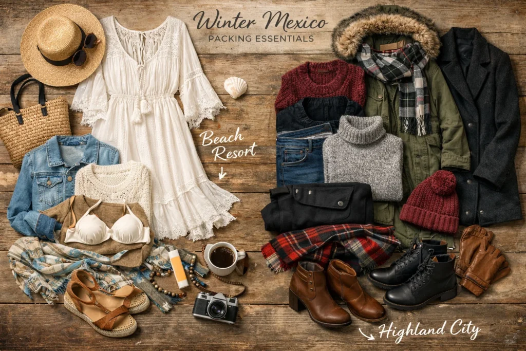 Winter Wardrobe Planning for Mexico