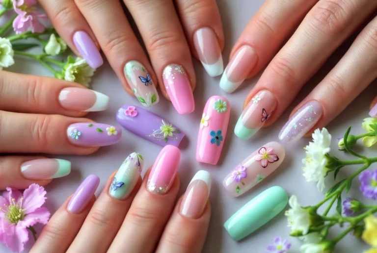 25 April Nail Ideas That Will Make You Bloom with Joy