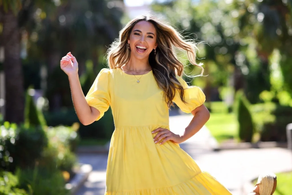 Butter Yellow Dress Sunshine