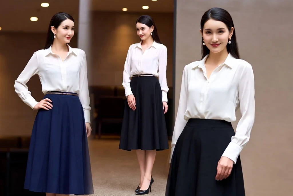 Chic Skirt and Blouse Pairings