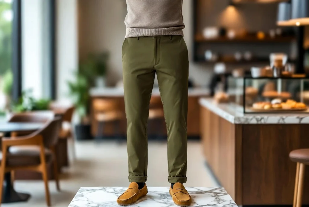 Chino and Sweater Polish