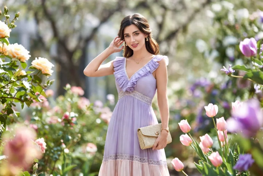 Classic Pastel Dress Perfection