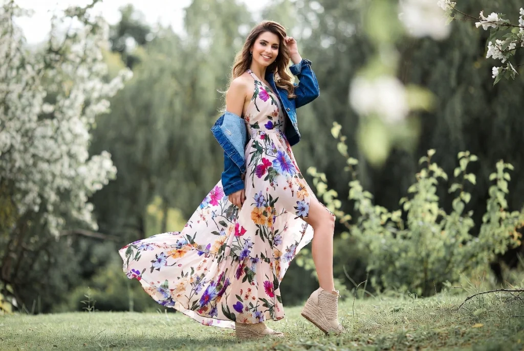 Floral Maxi Dress Romance