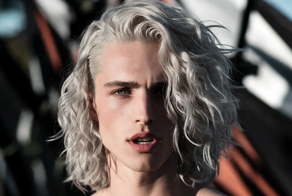 Long Blonde Waves Rebellion