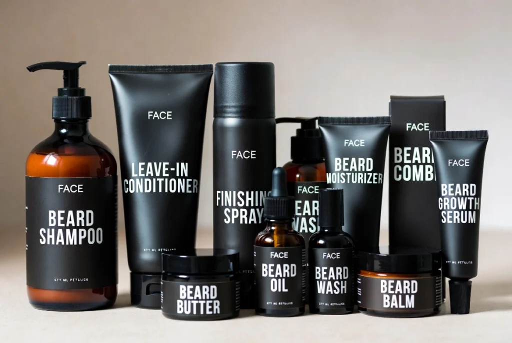 Styling Products for Faded Beards
