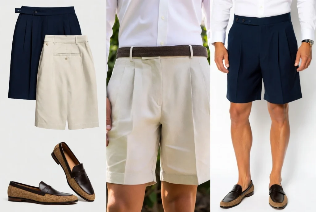 Tailored Shorts Transition