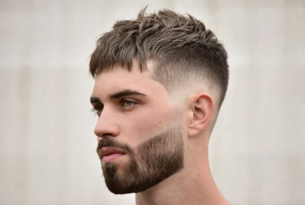 The Faded Beard with Textured Crop