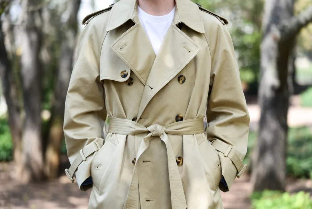 Trench Coat as Statement Layer