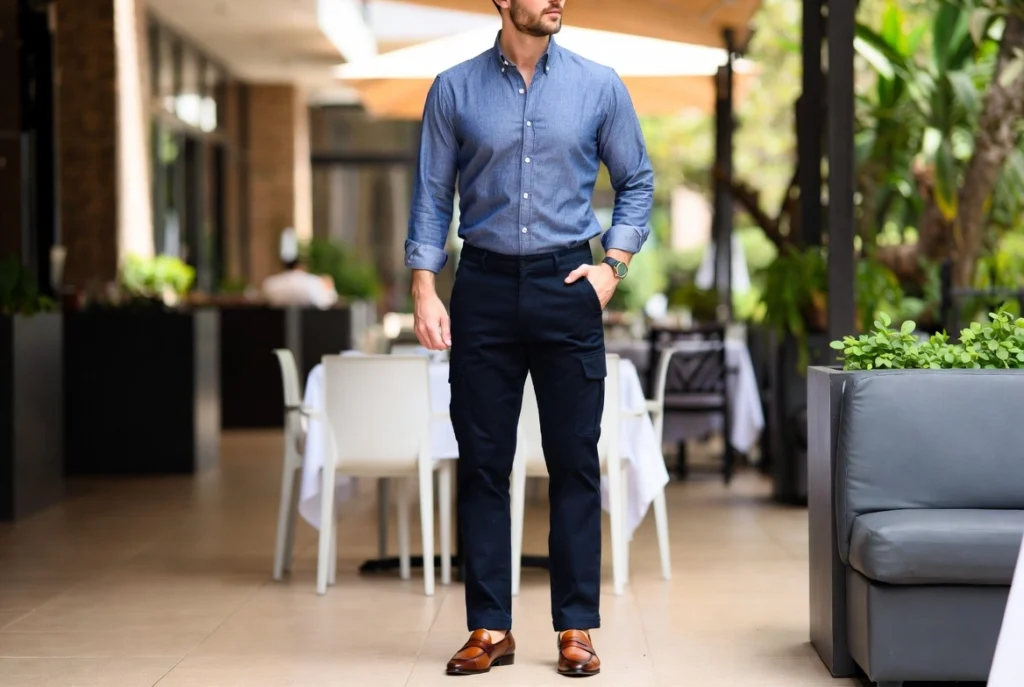 Button-Down Casual Refinement