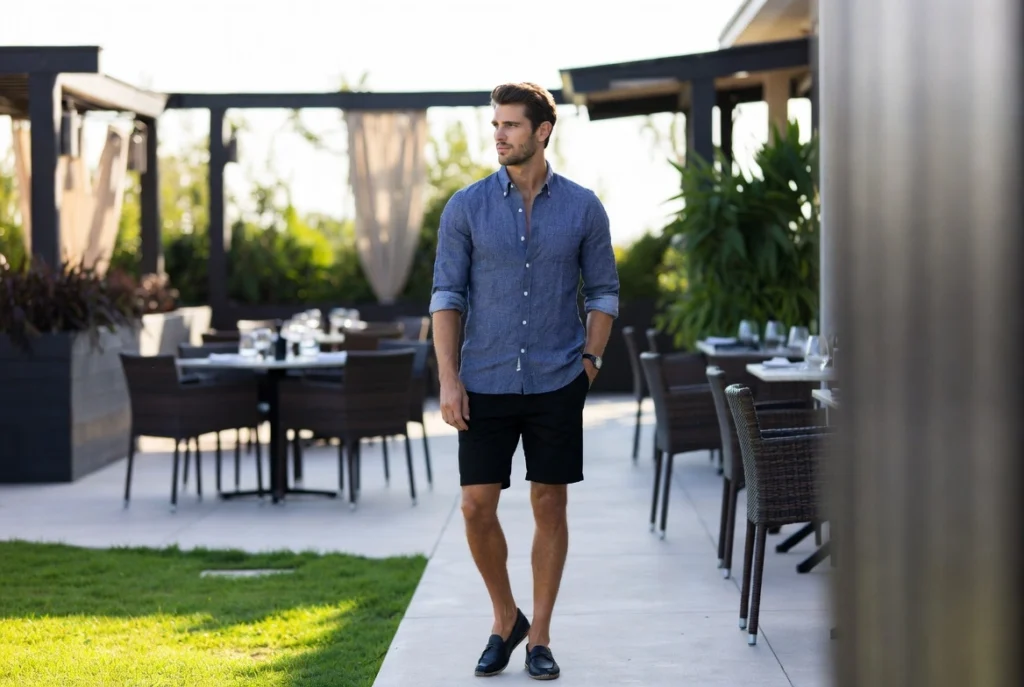 Button-Down Casual Refinement