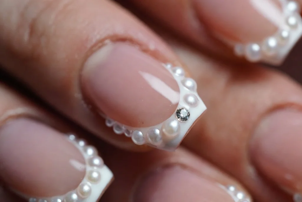 Delicate Pearl and Gem EmbellishmentsDelicate Pearl and Gem Embellishments