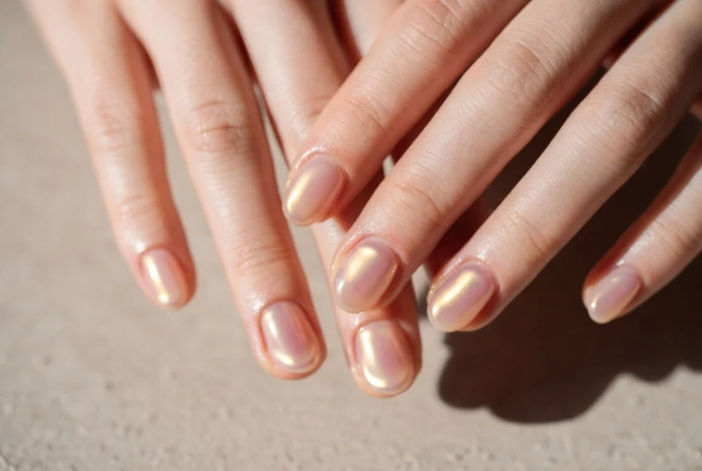 Glazed Nails: The Hailey Bieber Effect