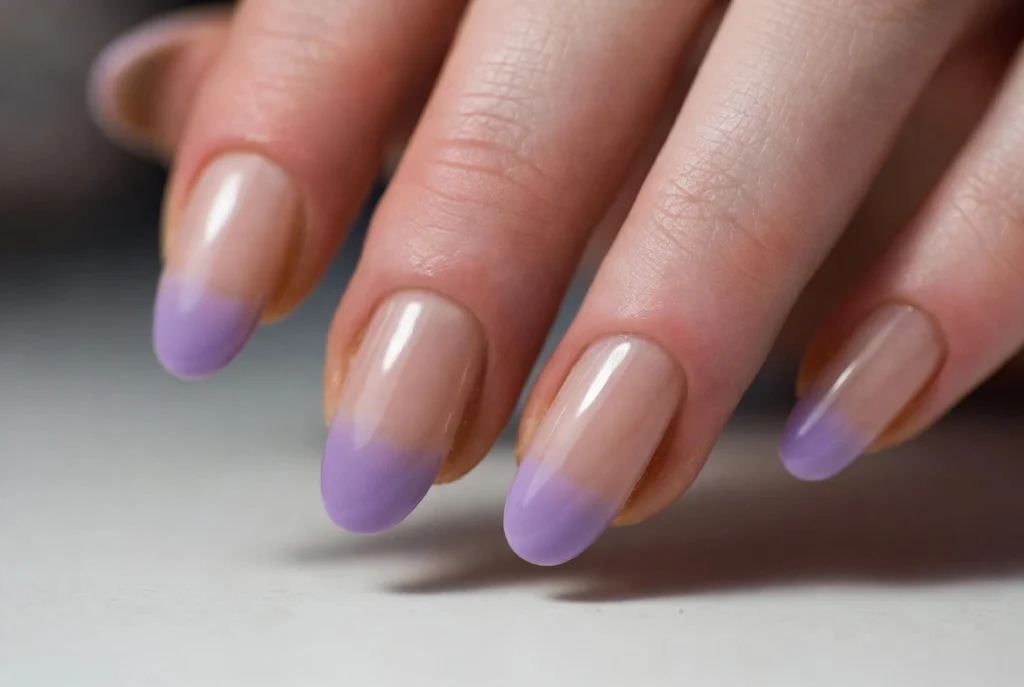 Ombre French Tip Nails