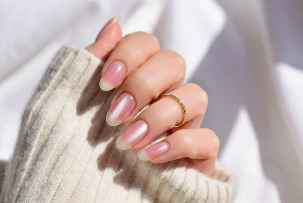 Sheer Pink Nails for Quiet Sophistication