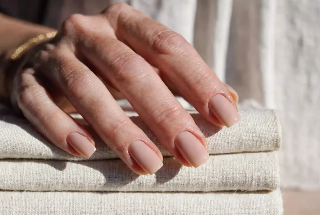 Soft Nude and Barely-There Nails