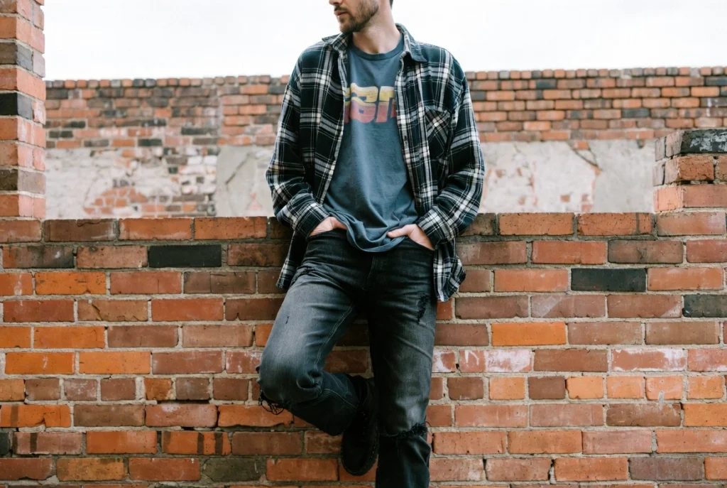 The Grunge Flannel Outfit