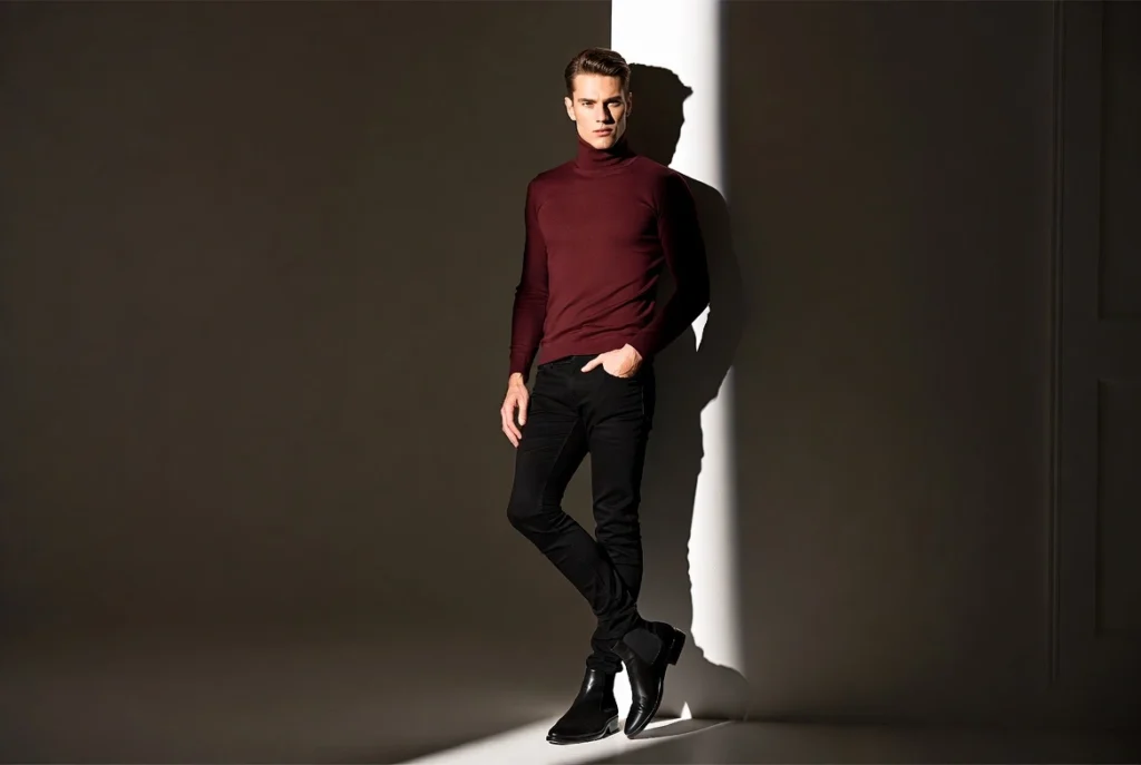 Black Skinny Jeans and Chelsea Boot Sharp Minimalism