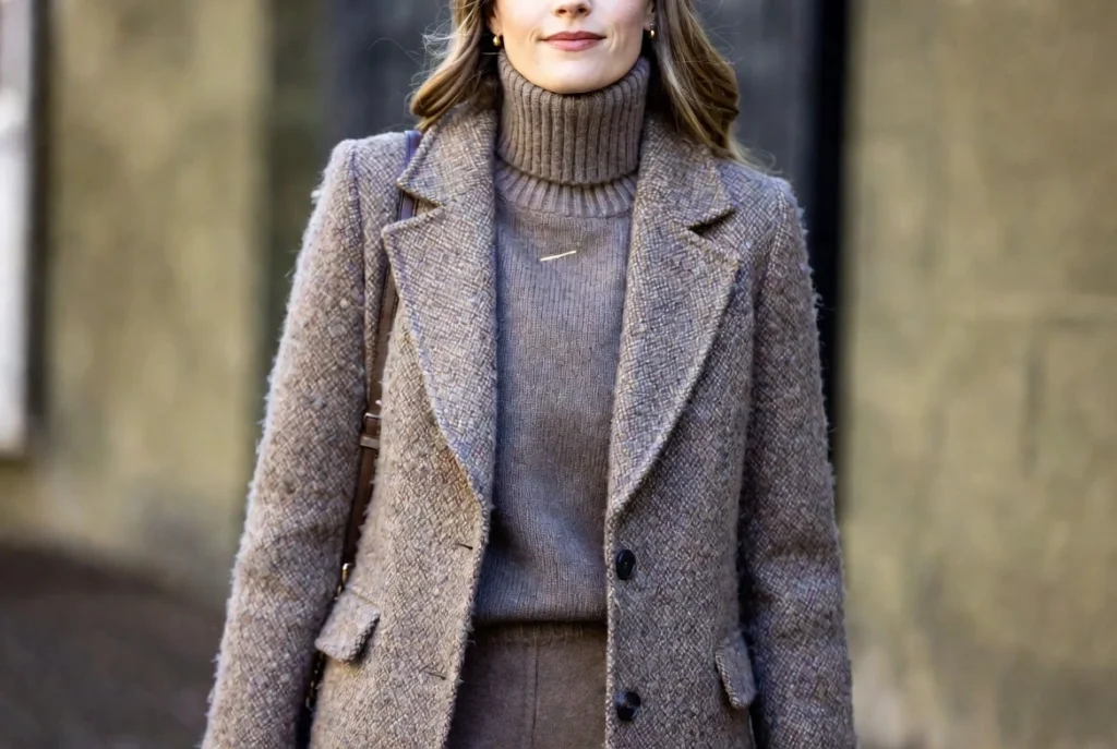 Tweed Blazer Sophistication